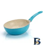 نمای بسته بندی تابه گرانیت ونتو مدل هیکاری با دسته باکالیت برچسب و بسته بندی