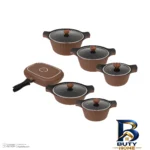 نمای بسته بندی سرویس پخت و پز ۱۲ پارچه کایزر مدل New Collection برچسب و بسته بندی