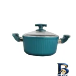 نمای بسته بندی سرویس پخت و پز ۱۱ پارچه پی ام تی مدل السا برچسب و بسته بندی