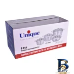 نمای بسته بندی سرویس تابه و قابلمه استیل 8 پارچه یونیک کد 9980 برچسب و بسته بندی