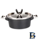 نمای بسته بندی سرویس پخت و پز ۲۲ پارچه نیو هوم مدل XB-G۲۲PCS اصل برچسب و بسته بندی