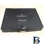 نمای بسته بندی سرویس ملاقه و کفگیر 7 پارچه کاراجا مدل Sungate برچسب و بسته بندی