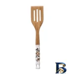 نمای بسته بندی سرویس کفگیر و ملاقه چوب بامبو ۳ پارچه مدل ser-۳ اصل برچسب و بسته بندی