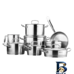 نمای بسته بندی سرویس پخت و پز ۱۳ پارچه کرکماز مدل A 1996 برچسب و بسته بندی