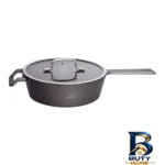 نمای بسته بندی سرویس قابلمه و تابه گرانیتی ۱۲پارچه اس جی مدل B برچسب و بسته بندی