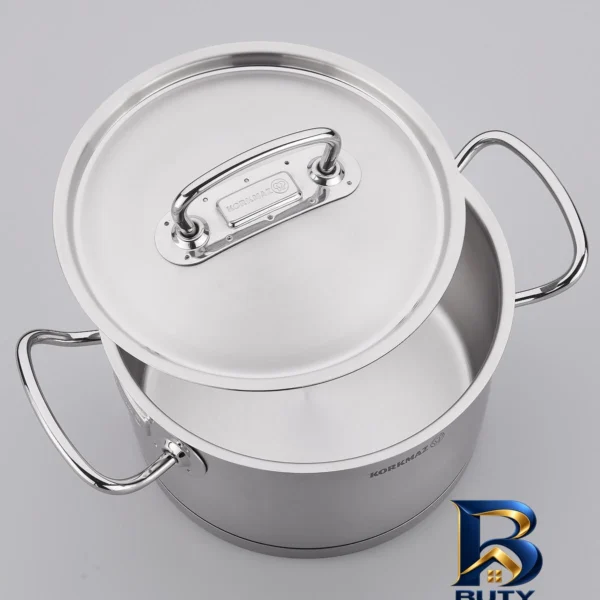 نمای بسته بندی سرویس پخت و پز کرکماز مدل Proline 9 پارچه برچسب و بسته بندی