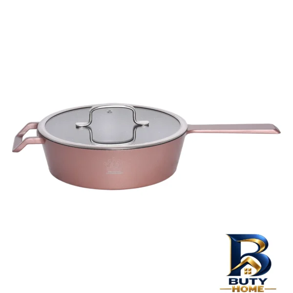 نمای بسته بندی سرویس قابلمه و تابه گرانیتی 17 پارچه اس جی مدل AKA برچسب و بسته بندی