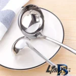 نمای بسته بندی سرویس ملاقه ۲ پارچه لیانیو مدل Liy۱۰۱ اصل برچسب و بسته بندی