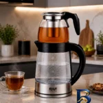 نمای بسته بندی چای ساز روی هم راف مدل R.۷۲۱۴ اصل برچسب و بسته بندی
