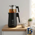 نمای بسته بندی چای ساز روی هم دلمونتی مدل DL-۴۱۰ اصل برچسب و بسته بندی