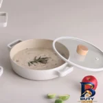 نمای بسته بندی تابه نیوفلیم نچسب با طراحی مناسب و ظرفیت برچسب و بسته بندی