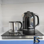 نمای بسته بندی چای ساز لاریزو مدل 1480 کنار هم برچسب و بسته بندی