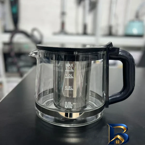 نمای بسته بندی چای ساز روی هم بکو مدل MK۱۳۶۴ اصل برچسب و بسته بندی