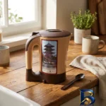 نمای بسته بندی کتری برقی کد 01 با طراحی کاربردی برچسب و بسته بندی
