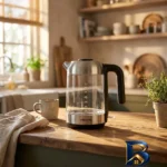 نمای بسته بندی کتری برقی فیلیپس مدل HD۹۳۳۹ اصل برچسب و بسته بندی