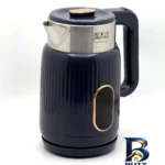 نمای بسته بندی کتری برقی رمانتیک هوم مدل POYAL۳E گنجایش ۲ لیتر اصل برچسب و بسته بندی