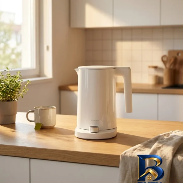 نمای کناری کتری برقی شیائومی مدل Kettle 2 Pro نسخه جهانی عمق قاب و پروفایل