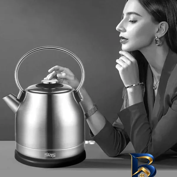 نمای بسته بندی کتری برقی دی اس پی مدل KK۱۱۵۵ اصل برچسب و بسته بندی