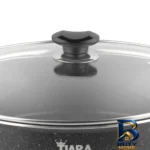 نمای بسته بندی تابه گرانیتی تیارا با پوشش نچسب و مقاوم برچسب و بسته بندی