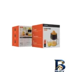 نمای بسته بندی آبمیوه گیری پرودو مدل PD-LFST۱۲۳-BK اصل برچسب و بسته بندی