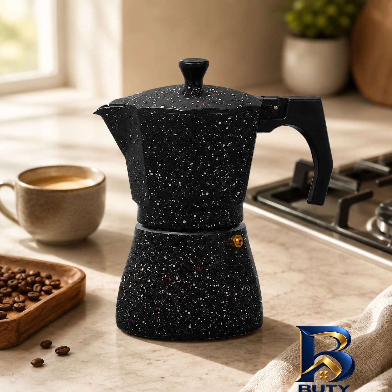 نمای بسته بندی موکاپات مدل tazze۶cup گنجایش ۱۸۰ میلی لیتر اصل برچسب و بسته بندی