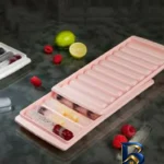 نمای بسته بندی قالب یخ مدل کپسولی اصل برچسب و بسته بندی