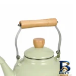 نمای بسته بندی کتری لعابی با گنجایش 2.5 لیتر برچسب و بسته بندی