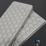 نمای بسته بندی قالب یخ دومان مدل توپی کد 002 برچسب و بسته بندی