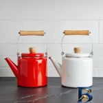 نمای بسته بندی کتری کلاسیک مدل لعابی کد 2L برچسب و بسته بندی