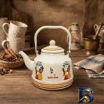 نمای بسته بندی کتری شای با گنجایش 2.5 لیتر برچسب و بسته بندی