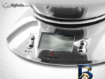 نمای بسته بندی ترازوی آشپزخانه ساپر SSK-۱۴۰D Satin اصل برچسب و بسته بندی