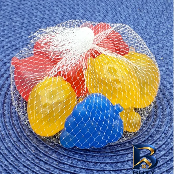 نمای بسته بندی قالب یخ مدل میوه کد mg۵۳۹ مجموعه ۱۰ عددی اصل برچسب و بسته بندی