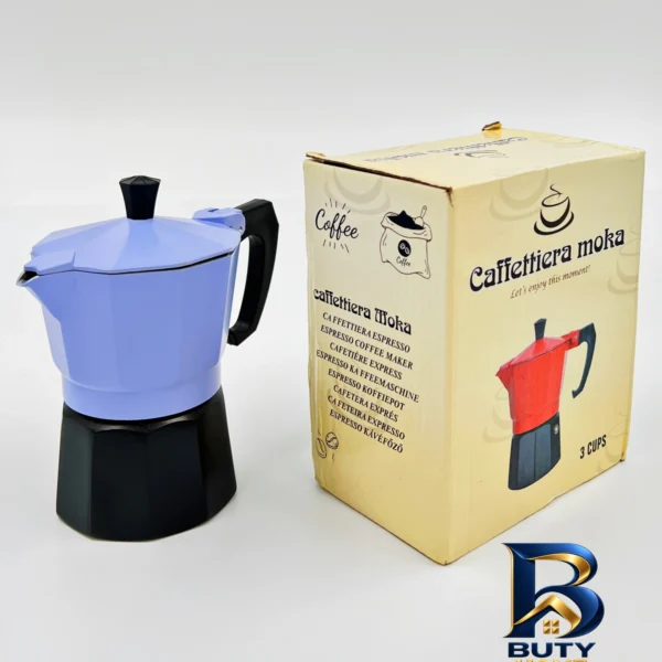 نمای بسته بندی موکاپات caffettiera moka مدل باکیفیت برچسب و بسته بندی
