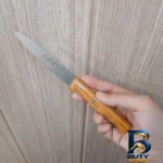 نمای بسته بندی چاقو آشپزخانه فولاد حیدری مدل دستی کد TP۲۴۶۲ اصل برچسب و بسته بندی