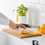 نمای بسته بندی ست چاقو آشپزخانه ۳ پارچه ایکیا مدل VORDA برچسب و بسته بندی