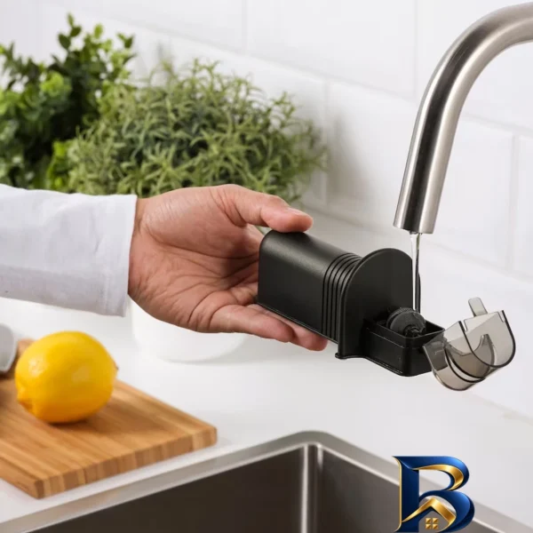 نمای بسته بندی چاقو تیزکن ایکیا مدل 571.452.96 با طراحی خوش دست برچسب و بسته بندی