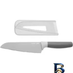 نمای بسته بندی چاقو برگهف ساطوری مدل LEO Santoku برچسب و بسته بندی
