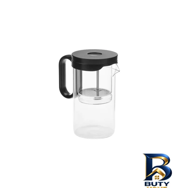 نمای بسته بندی فرنچ پرس کاراجا مدل Brewy Tea Borosilikat Cam با گنجایش ۵۰۰ میلی لیتر برچسب و بسته بندی