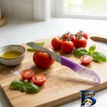 نمای بسته بندی چاقو اره ای مدل BET-R.T تروپیک برچسب و بسته بندی