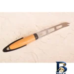 نمای بسته بندی چاقو آشپزخانه با تیغه استیل و دسته پلاستیک مدل P۲۴ اصل برچسب و بسته بندی