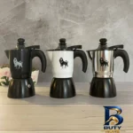 نمای بسته بندی قهوه جوش باکیفیت مدل Moka crem R.H برچسب و بسته بندی