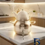 نمای بسته بندی ست کتری و قوری دکاموند مدل ۹۰۶۹ گنجایش ۳.۵ لیتر گنجایش ۱ لیتر اصل برچسب و بسته بندی