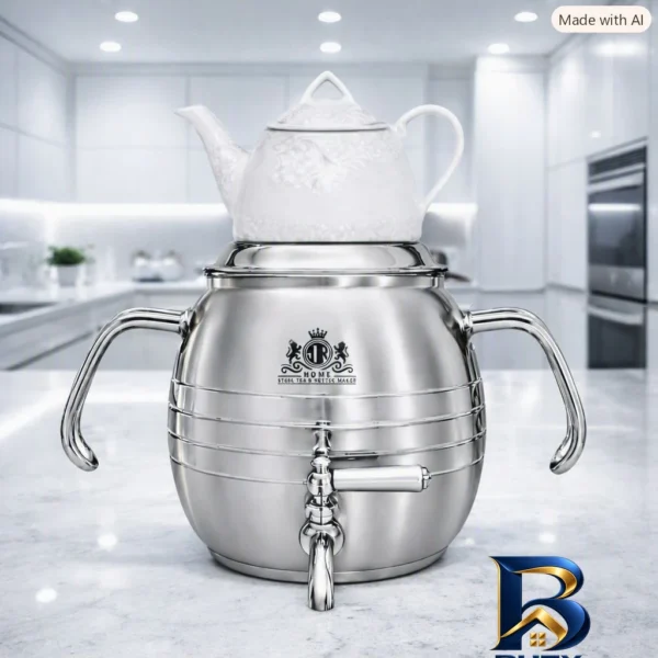 نمای بسته بندی کتری و قوری سرهوم مدل 1030 برچسب و بسته بندی