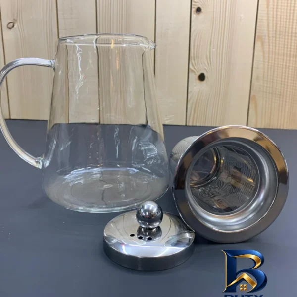 نمای بسته بندی ست کتری و قوری مدل لعابی اصل برچسب و بسته بندی