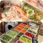 نمای کناری ظرف نگهدارنده مدل Extra بسته ۲۵ عددی پروفایل و ساختار