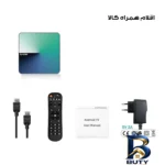 نمای کناری اندروید باکس مدل GK۲۸ ۴/۳۲GB اصل پروفایل و ساختار