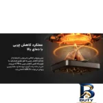 نمای کناری سرخ کن بدون روغن شیائومی مدل MAF۱۰ اصل پروفایل و ساختار