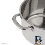 نمای کناری سرویس قابلمه استیل ۹ پارچه ایکیا مدل 365 پروفایل و ساختار