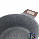 نمای کناری سرویس قابلمه و تابه گرانیتی ۱۵ پارچه دونار مدل Novara پروفایل و ساختار
