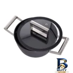 نمای جلو سرویس پخت و پز تیتانیومی ۲۲ پارچه کرانن والد کد01 طراحی و جزئیات کلیدی